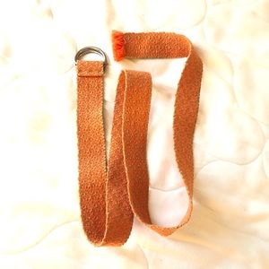 🧡URBAN OUTFITTERS orange slide belt